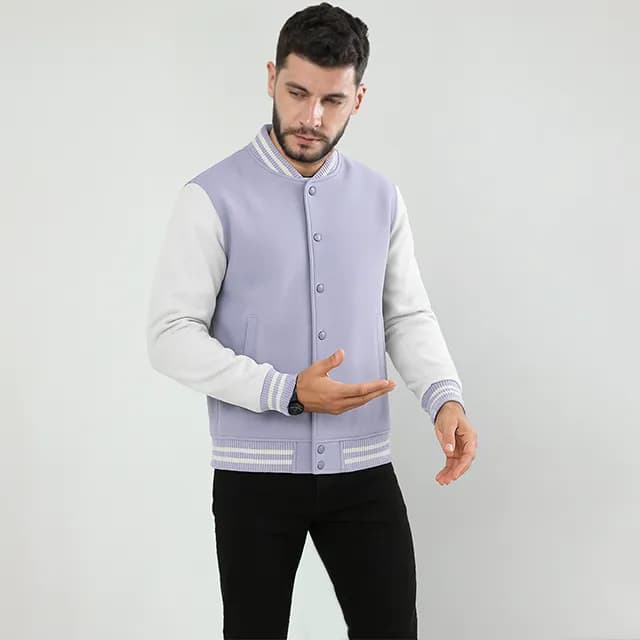 Unisex Premium Varsity Jacket | 300 GSM Cotton Classic College Jacket