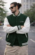 Unisex Premium Varsity Jacket | 300 GSM Cotton Classic College Jacket