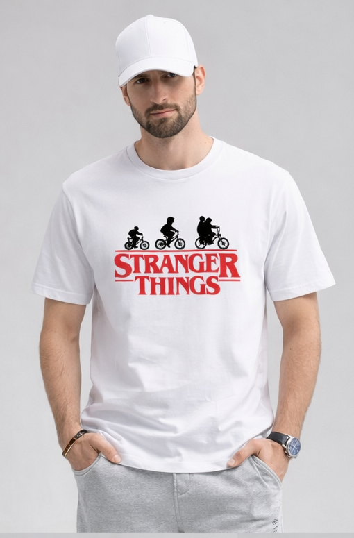 Men’s Premium Cotton Graphic T-Shirt | 180 GSM Regular Fit Statement Tee