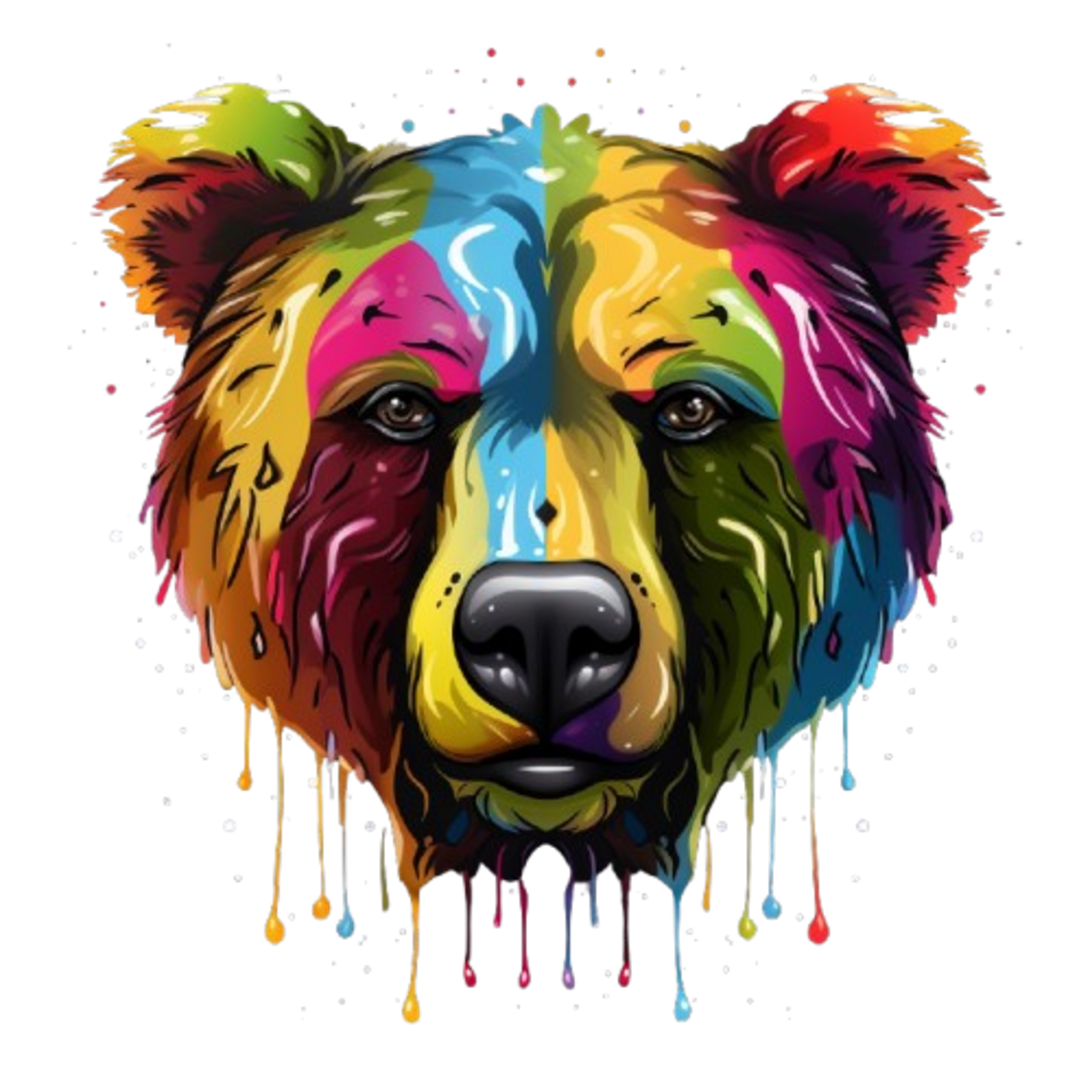 Bear Cotton Unisex Hoodie