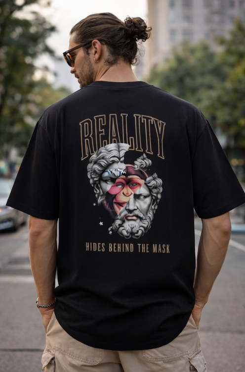 Unisex Oversized Cotton T-Shirt | 180 GSM Relaxed Fit Streetwear Tee