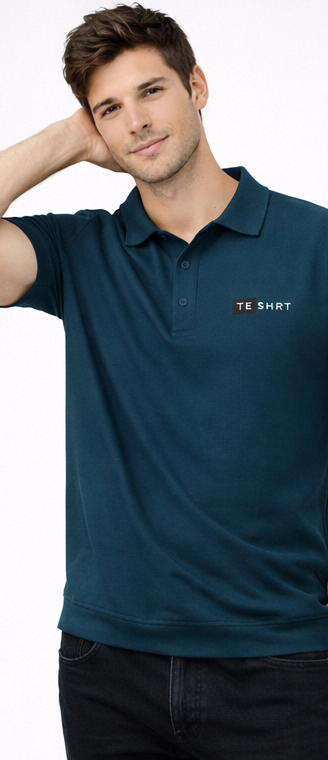 Men’s Premium Solid Polo T-Shirt | Classic Fit Cotton Polo for Casual & Smart Wear
