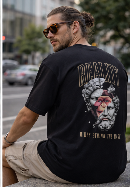 Unisex Oversized Cotton T-Shirt | 180 GSM Relaxed Fit Streetwear Tee