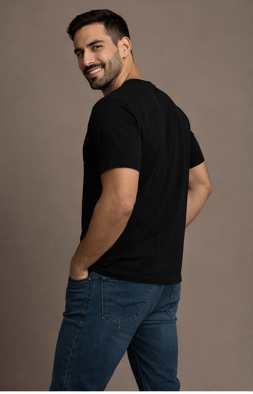 Unisex Premium Cotton T-Shirt | 180 GSM Regular Fit Everyday Essential Tee