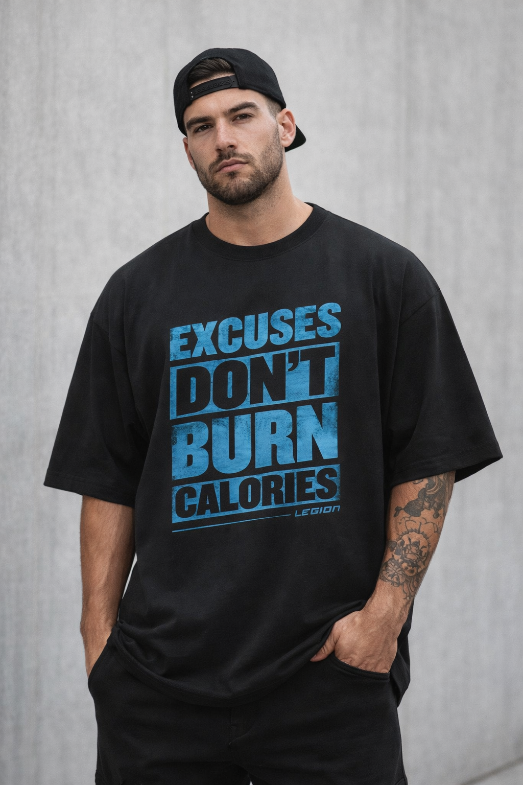 Oversized Streetwear T-Shirt – 180 GSM Premium Cotton Drop