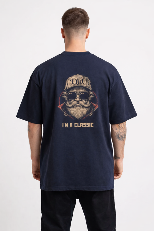 Oversized Cotton T-Shirt – 180 GSM Structured Fit