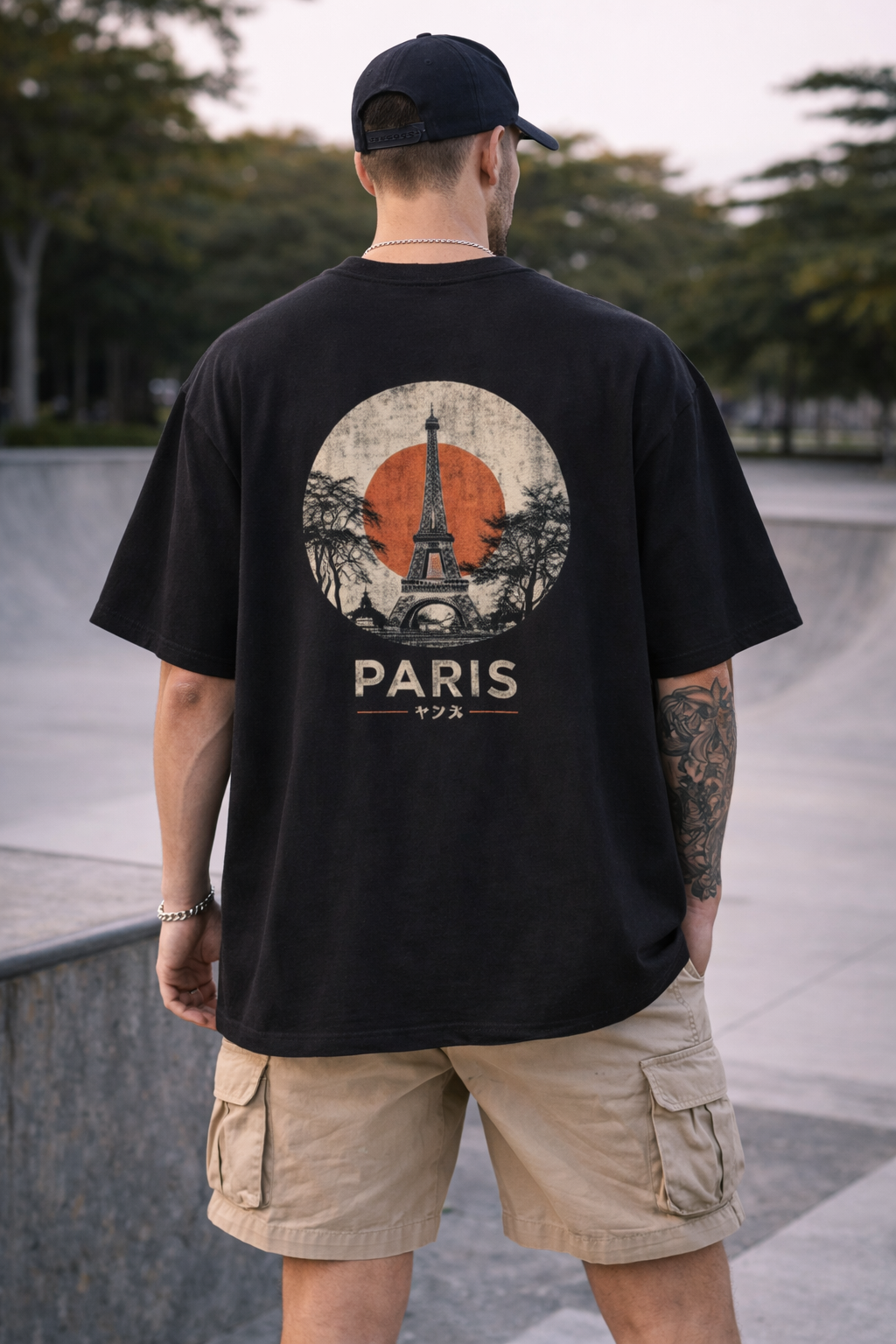 Oversized Cotton T-Shirt – 180 GSM Structured Fit