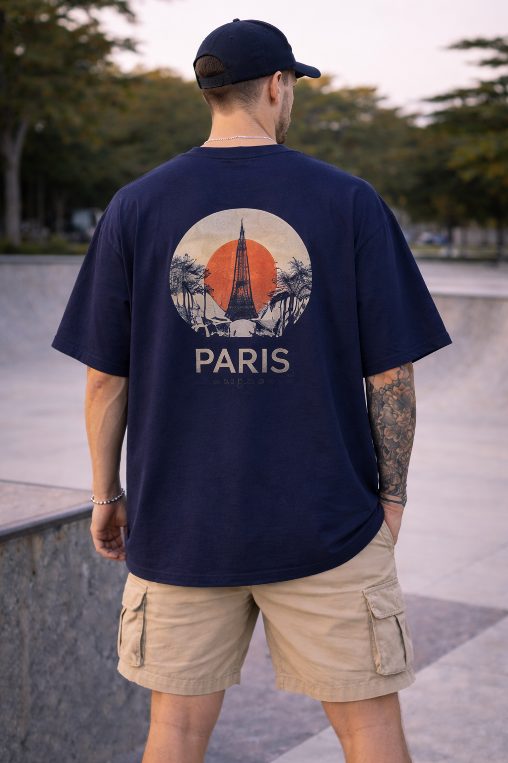 Oversized Cotton T-Shirt – 180 GSM Structured Fit