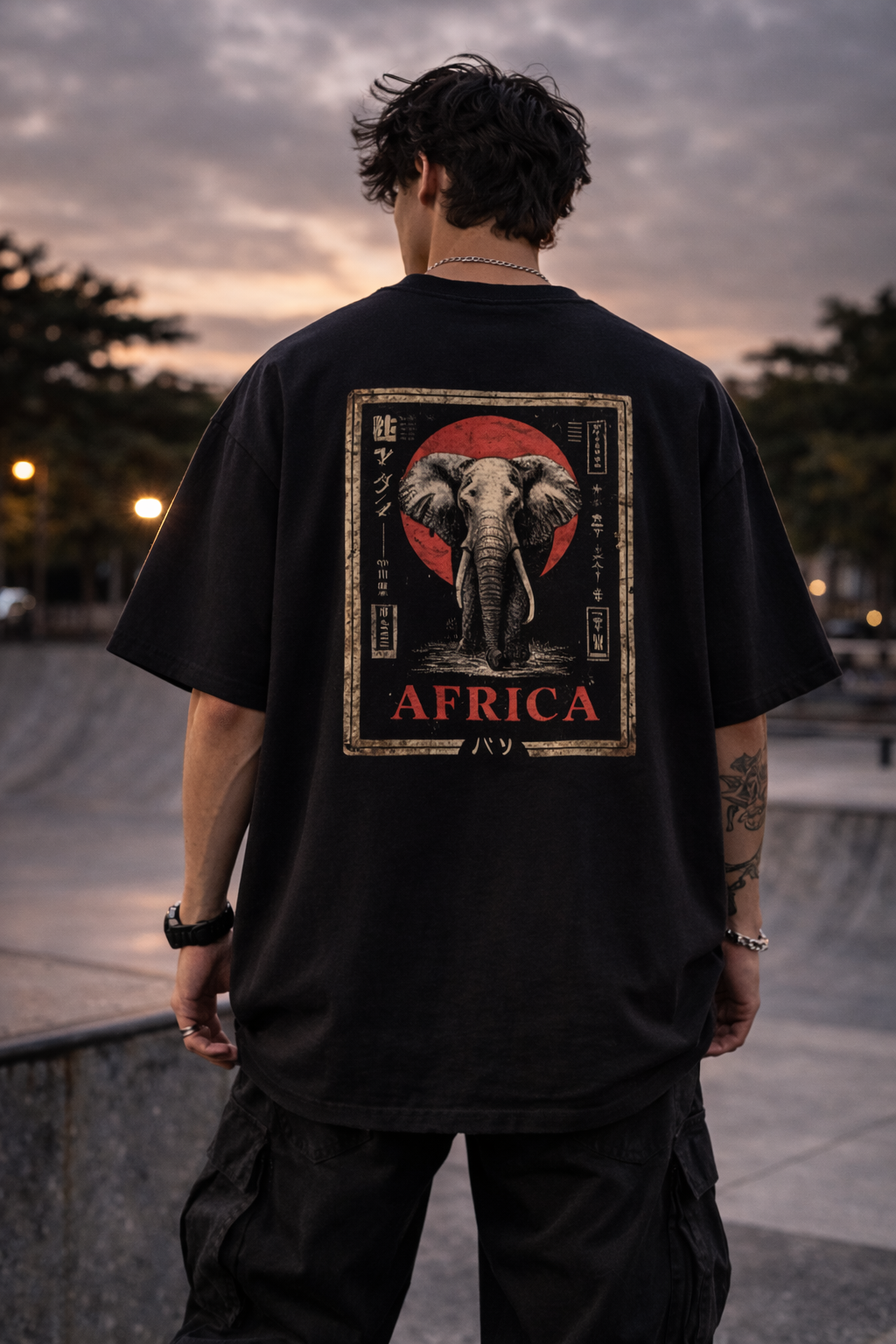 Oversized Cotton T-Shirt – 180 GSM Structured Fit