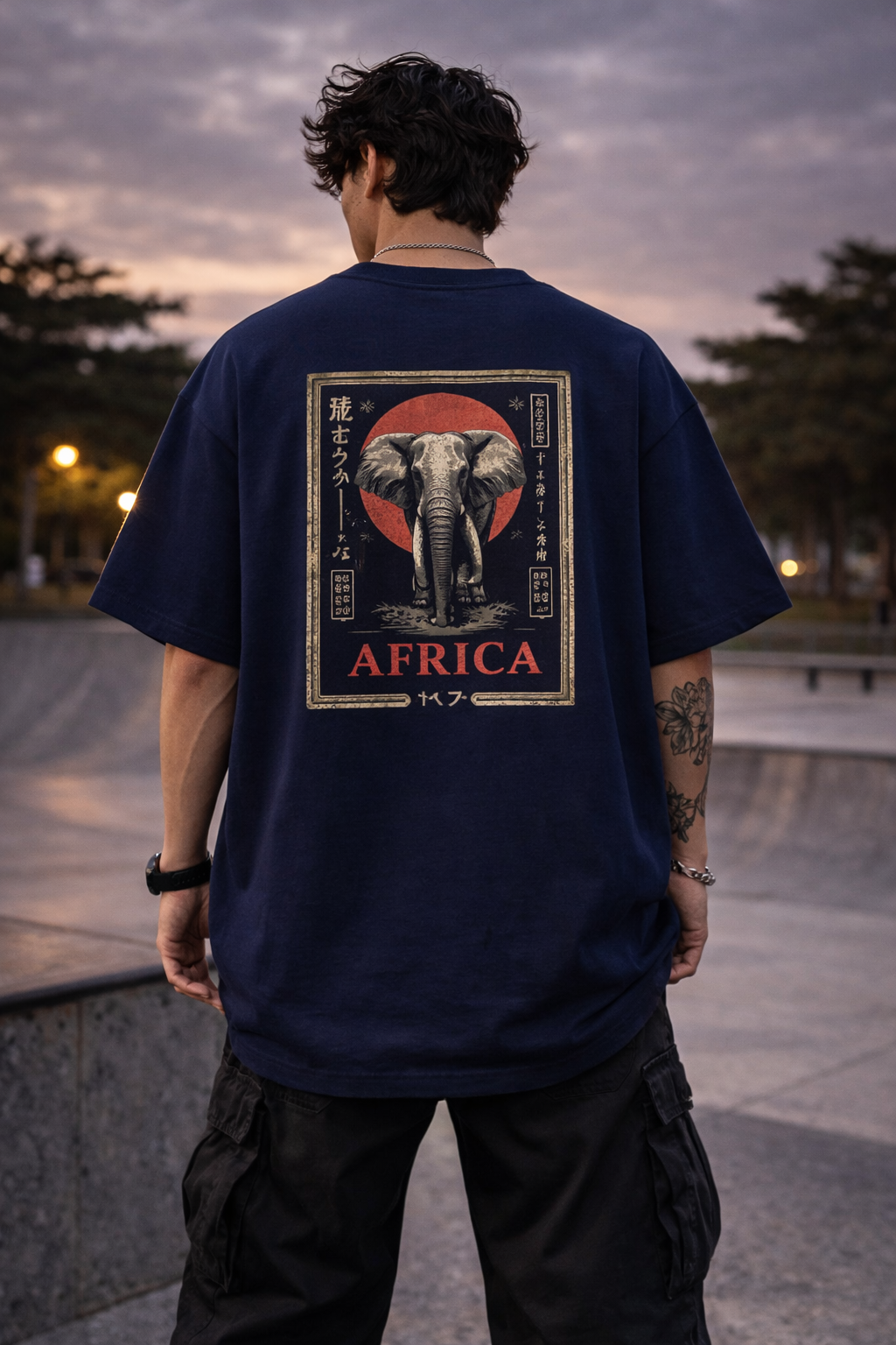 Oversized Cotton T-Shirt – 180 GSM Structured Fit