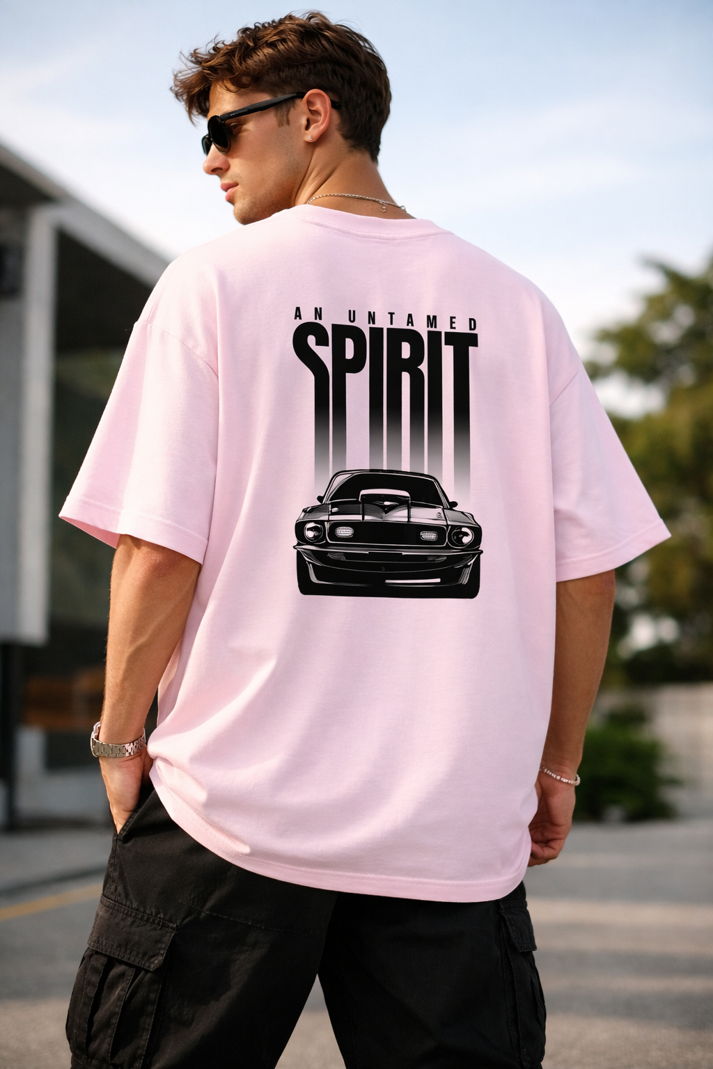 Oversized Cotton T-Shirt – 180 GSM Structured Fit