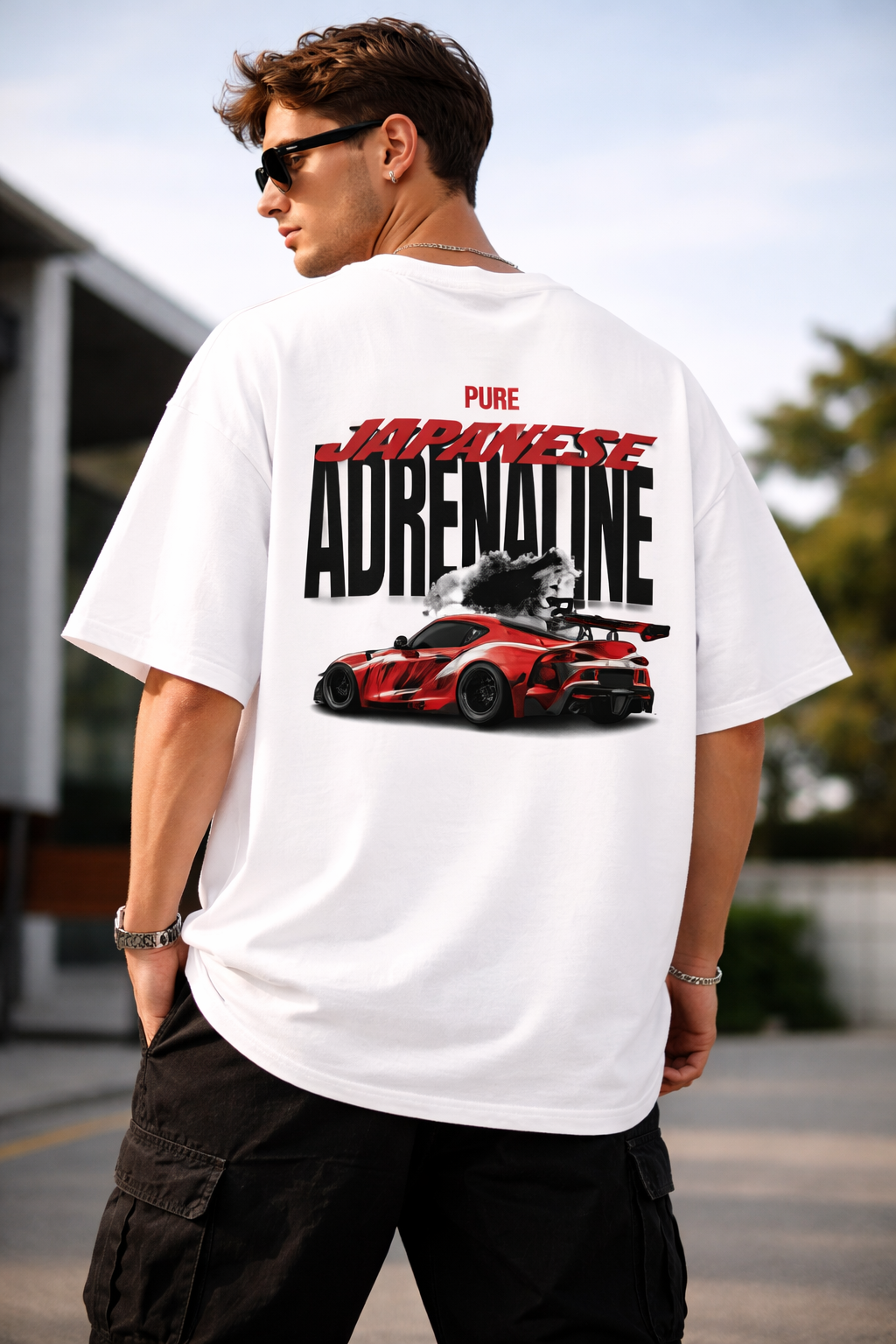 Oversized Cotton T-Shirt – 180 GSM Structured Fit