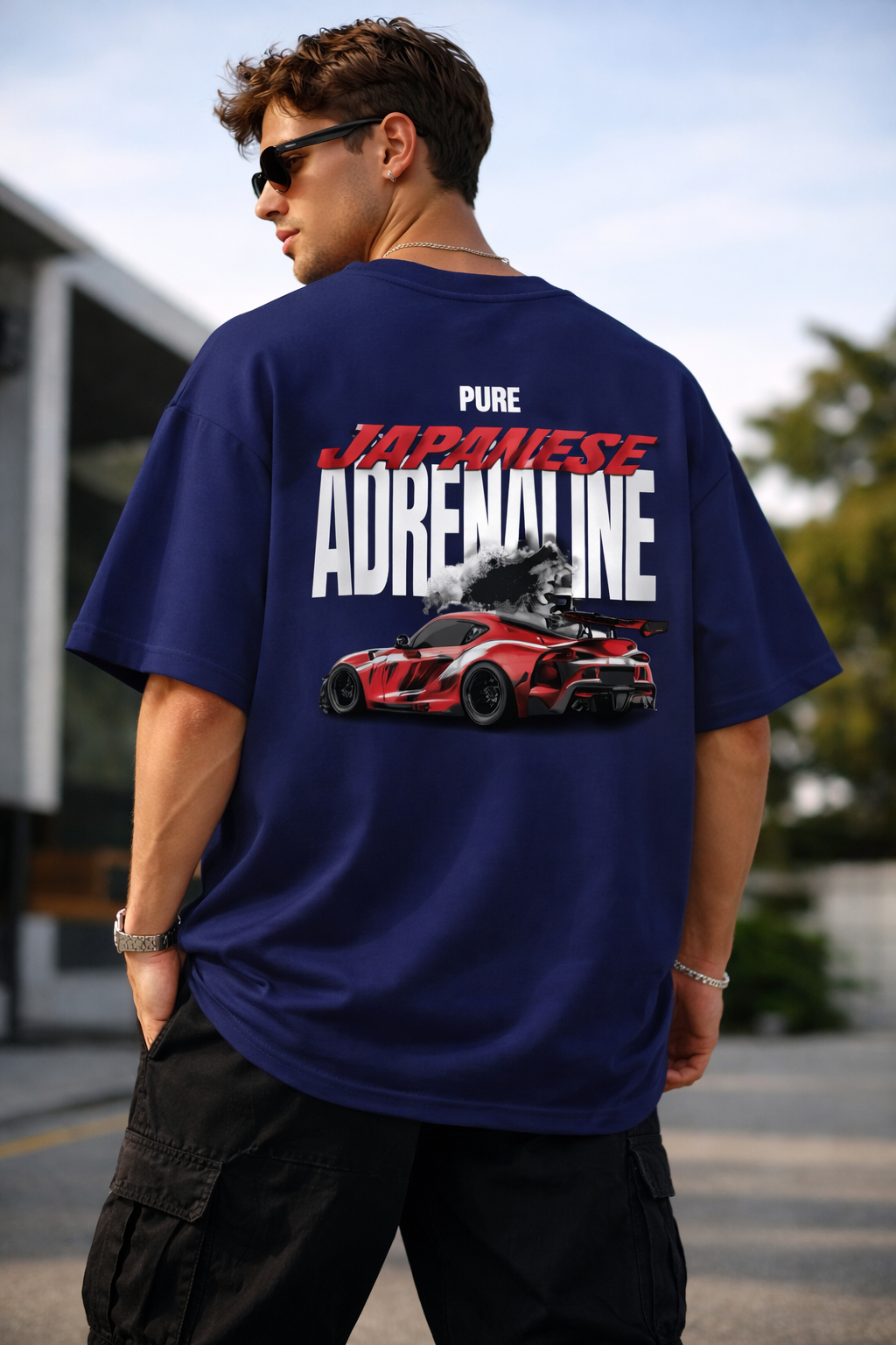 Oversized Cotton T-Shirt – 180 GSM Structured Fit