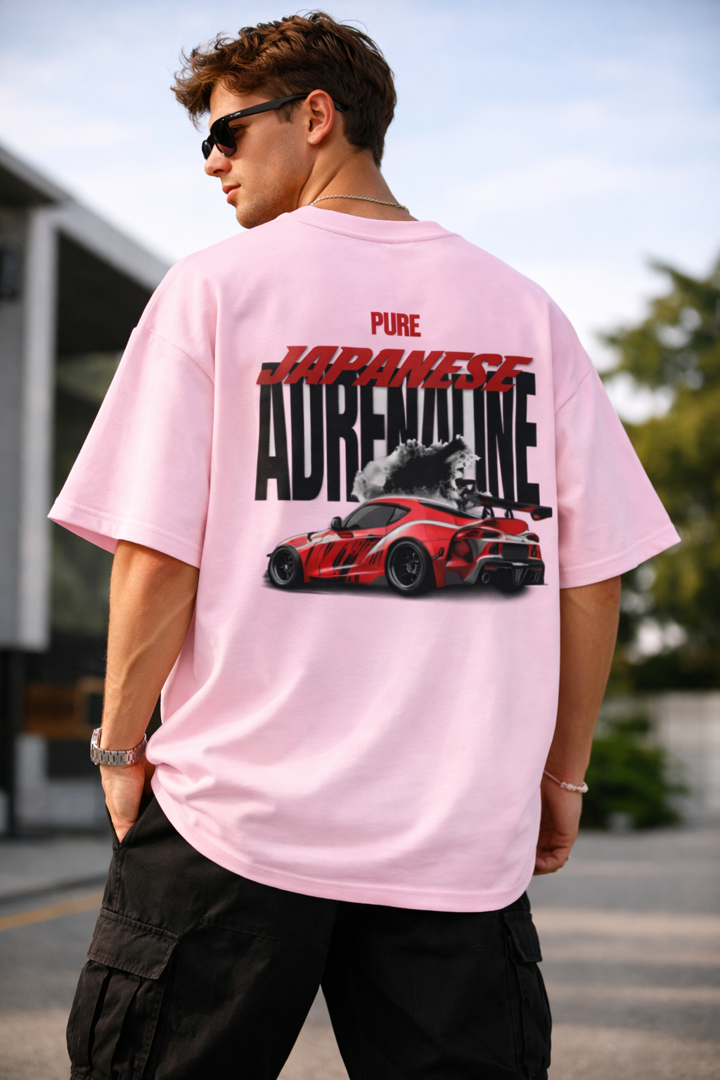 Oversized Cotton T-Shirt – 180 GSM Structured Fit