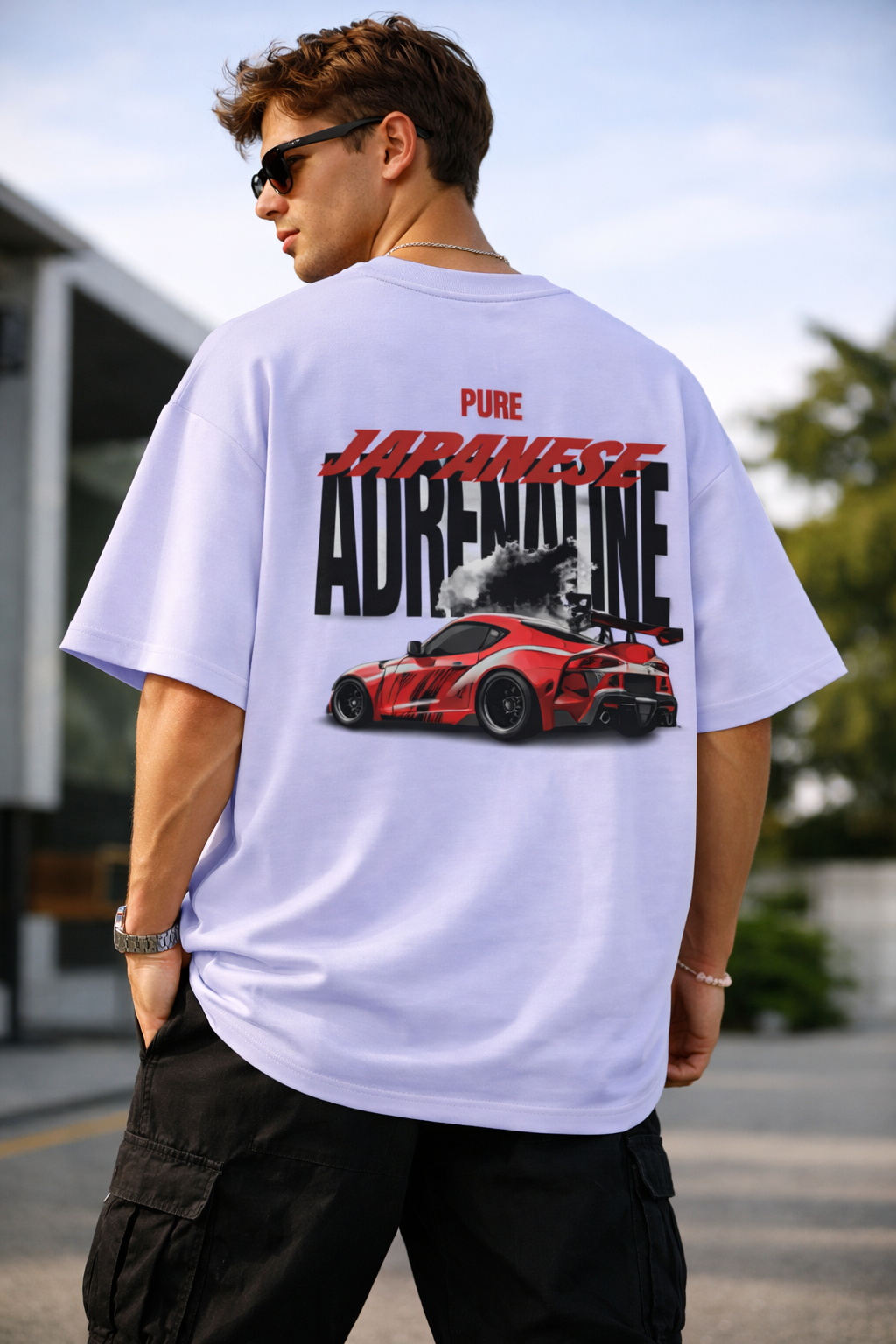 Oversized Cotton T-Shirt – 180 GSM Structured Fit