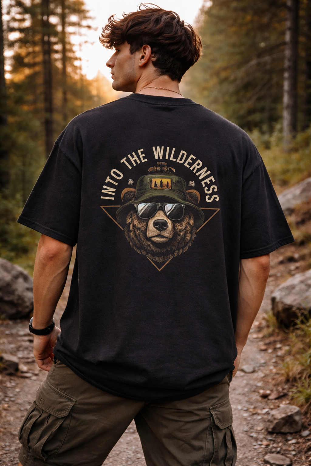 Oversized Cotton T-Shirt – 180 GSM Structured Fit