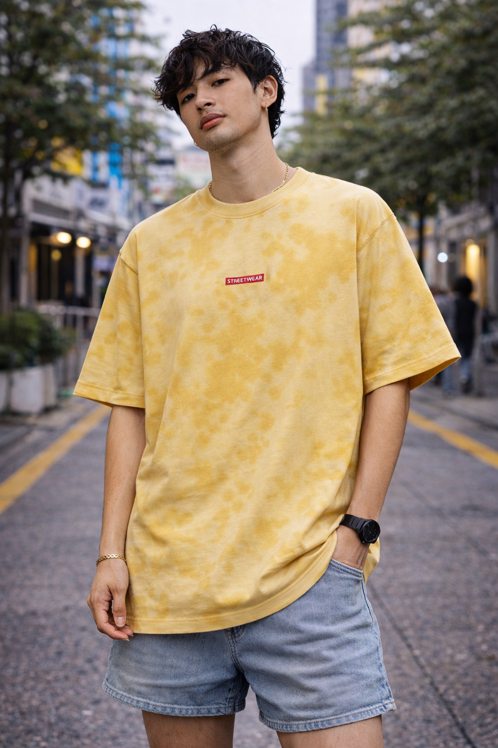 Unisex Tie Dye Oversized T-Shirt