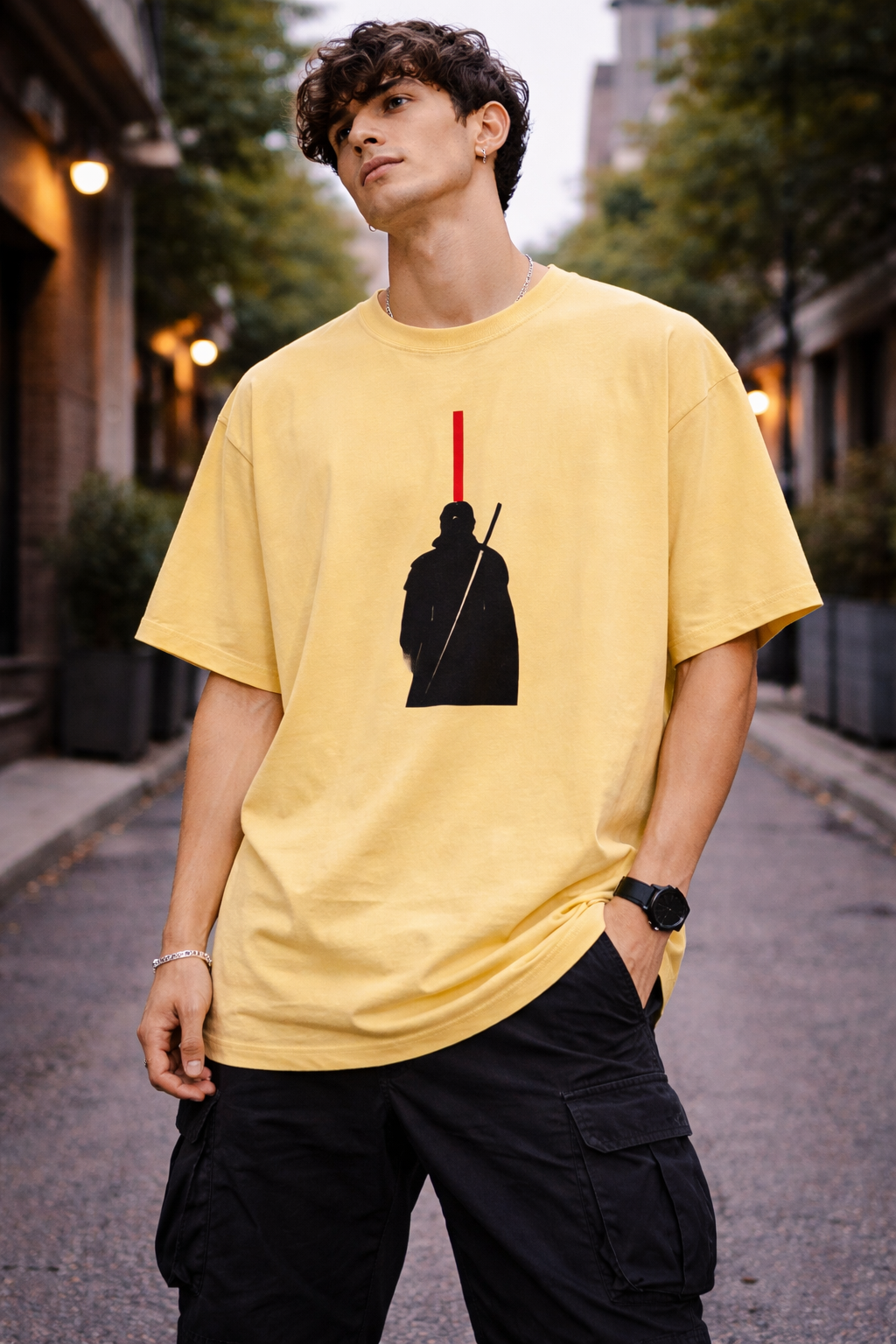 Oversized Cotton T-Shirt – 180 GSM Structured Fit