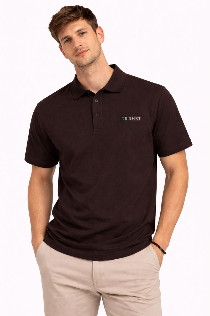 Men’s Premium Cotton Polo T-Shirt | 220 GSM Airtex Regular Fit Polo for Smart & Casual Wear
