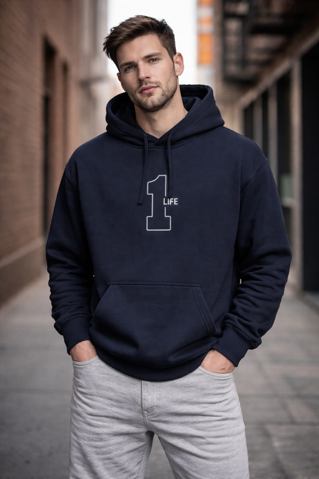 Unisex Premium Cotton Hoodie | 300 GSM Brushed Fleece Regular Fit Hoodie