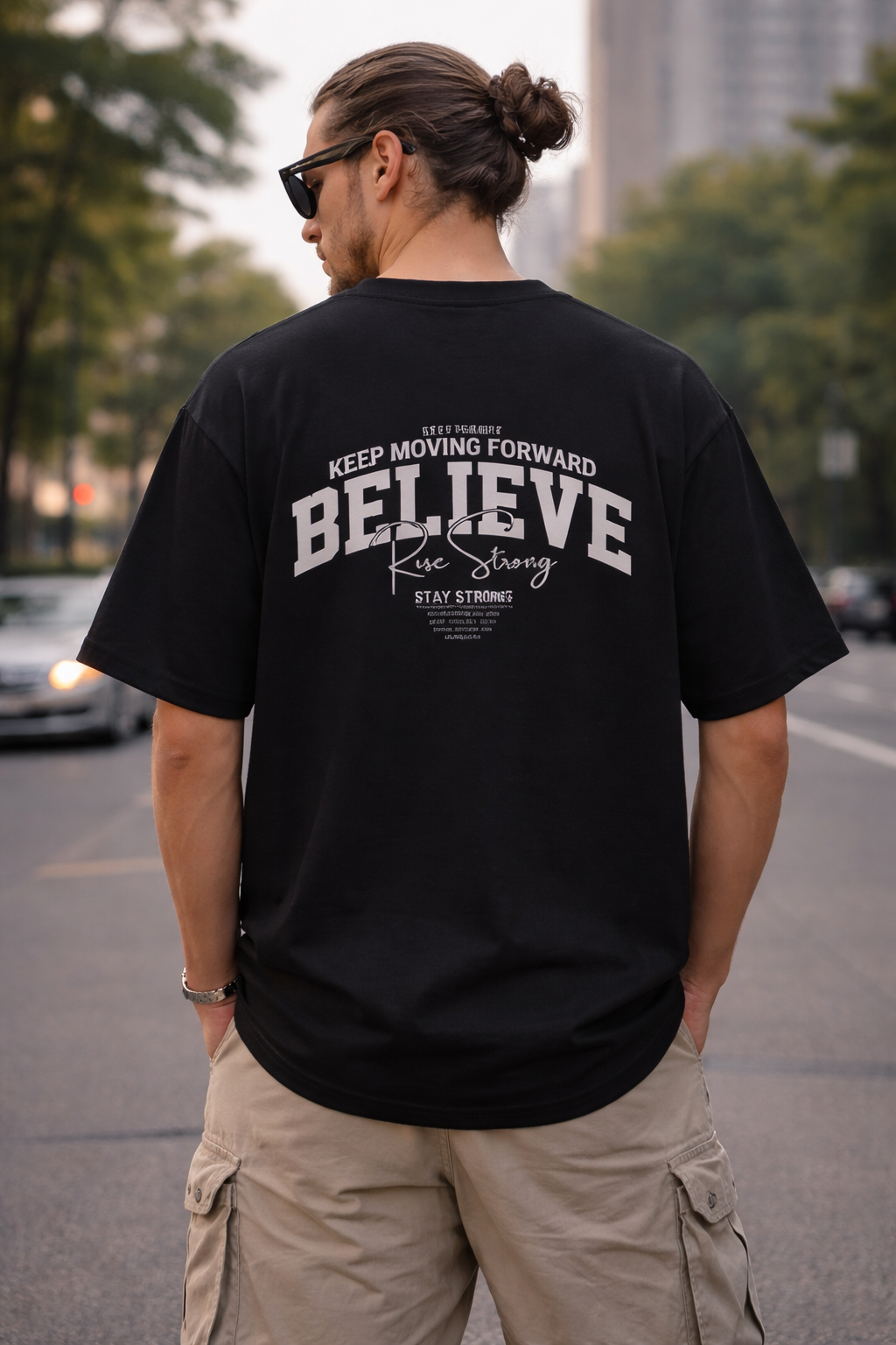 Unisex Oversized Cotton T-Shirt | 180 GSM Relaxed Fit Streetwear Tee