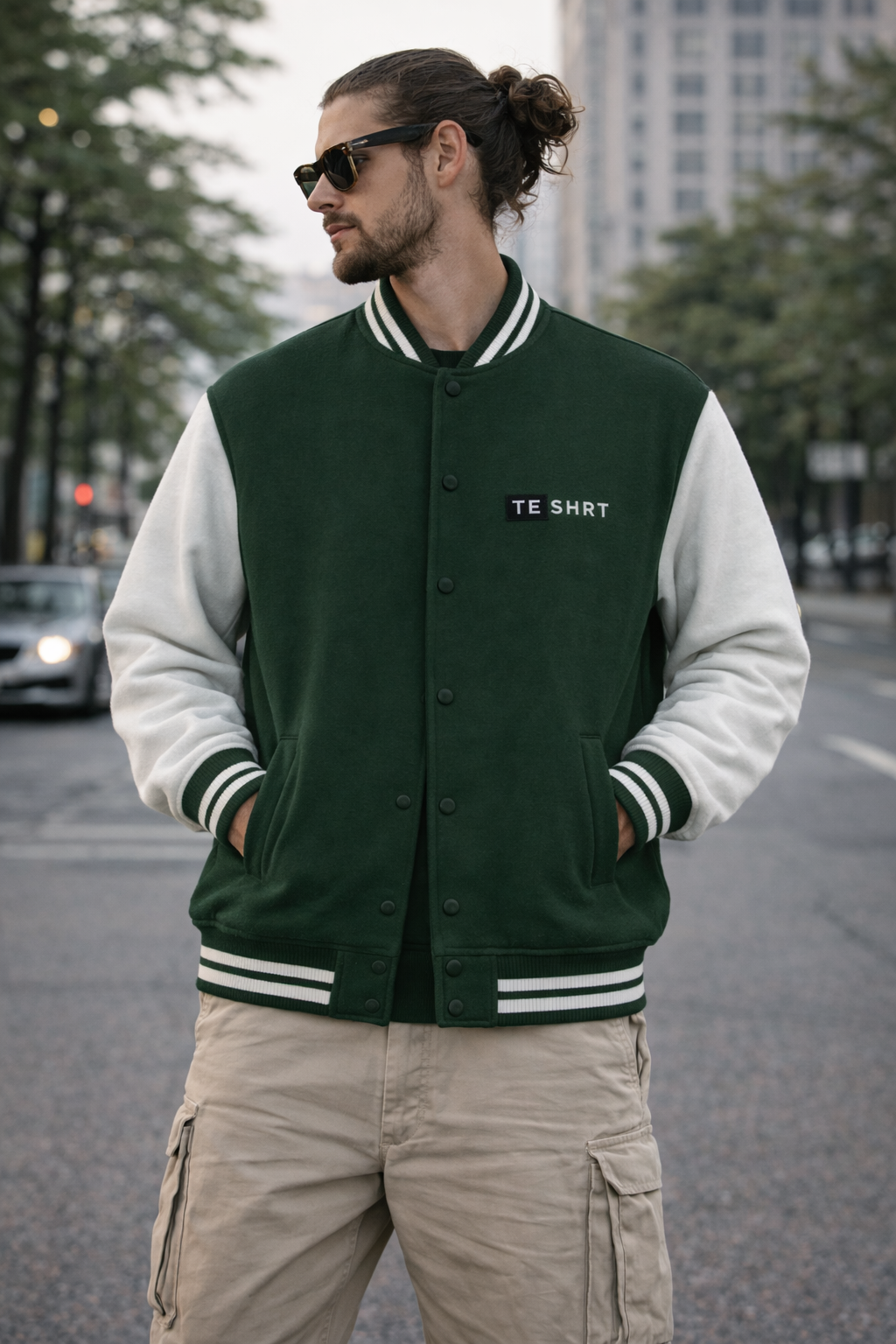 Unisex Premium Varsity Jacket | 300 GSM Cotton Classic College Jacket