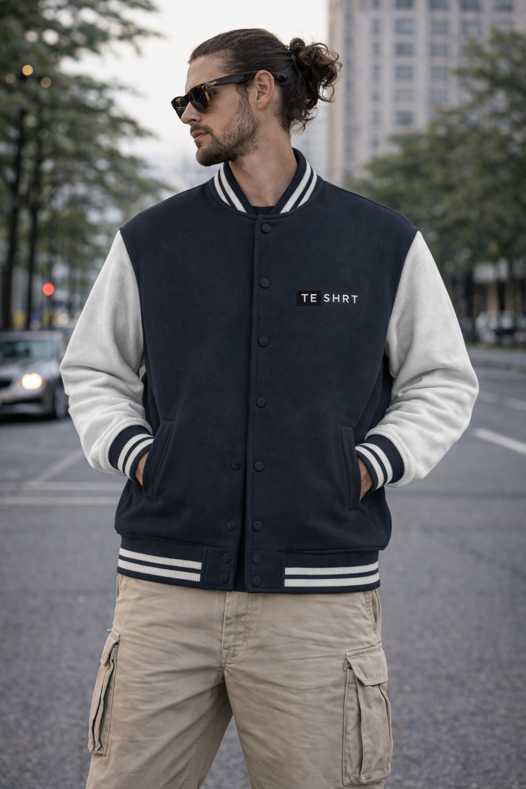 Unisex Premium Varsity Jacket | 300 GSM Cotton Classic College Jacket