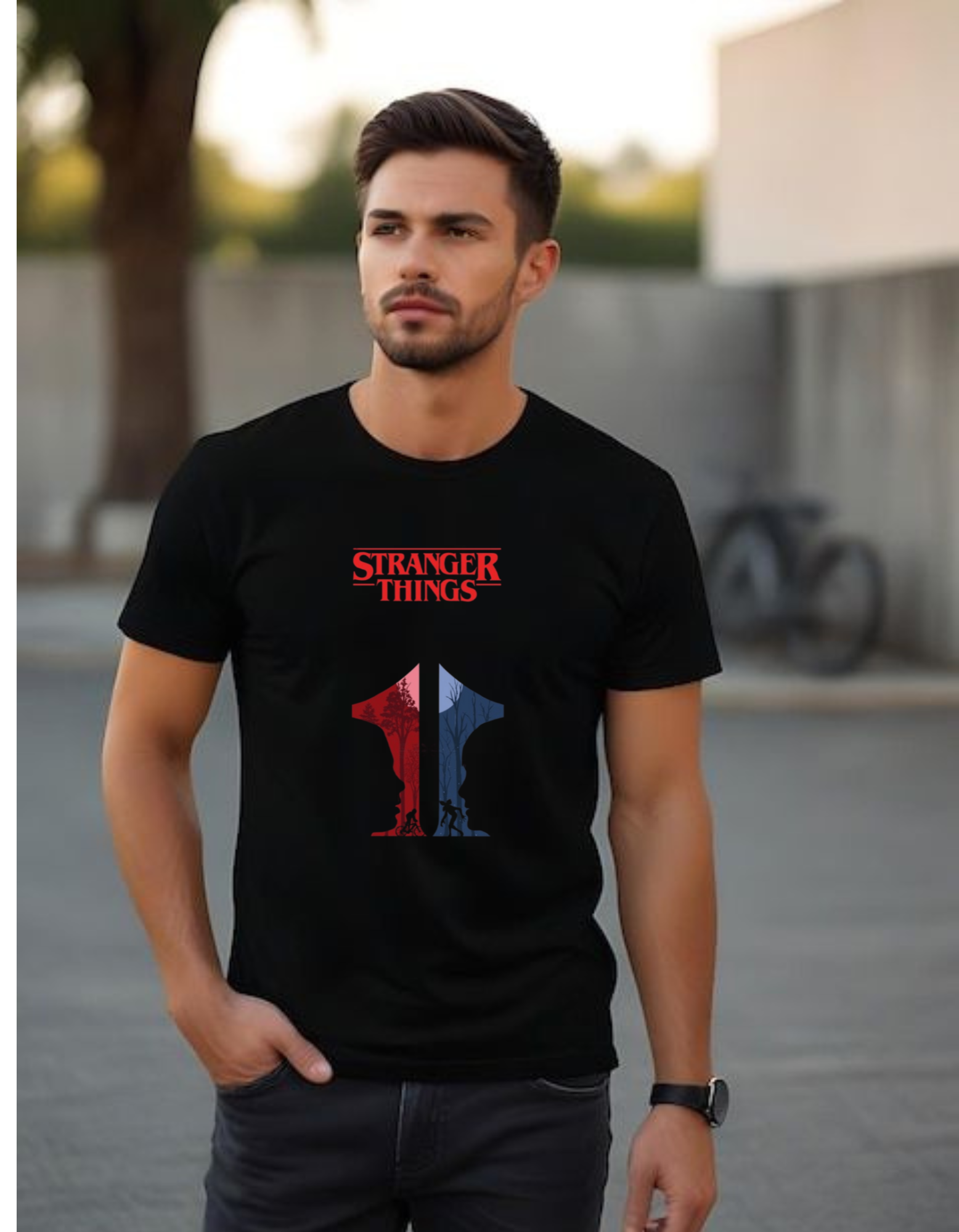 Men’s Premium Cotton Graphic T-Shirt | 180 GSM Regular Fit Statement Tee