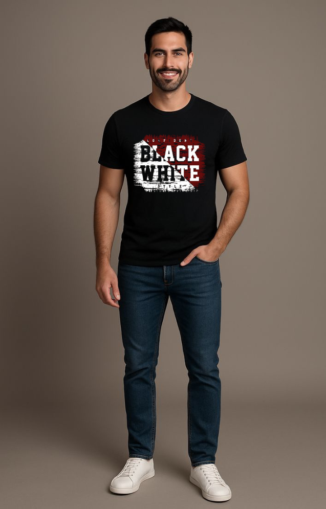 Unisex Premium Cotton Graphic T-Shirt | 180 GSM Regular Fit Statement Tee