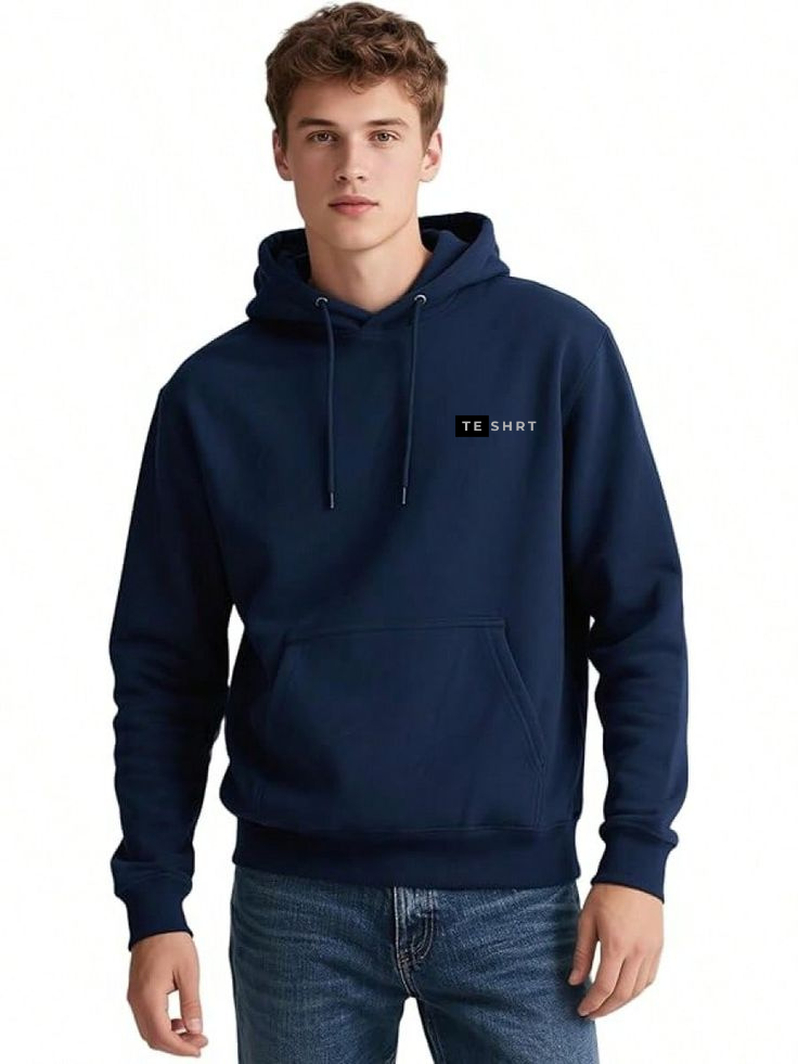 Men’s Premium Cotton Hoodie | 300 GSM Brushed Fleece Regular Fit Hoodie