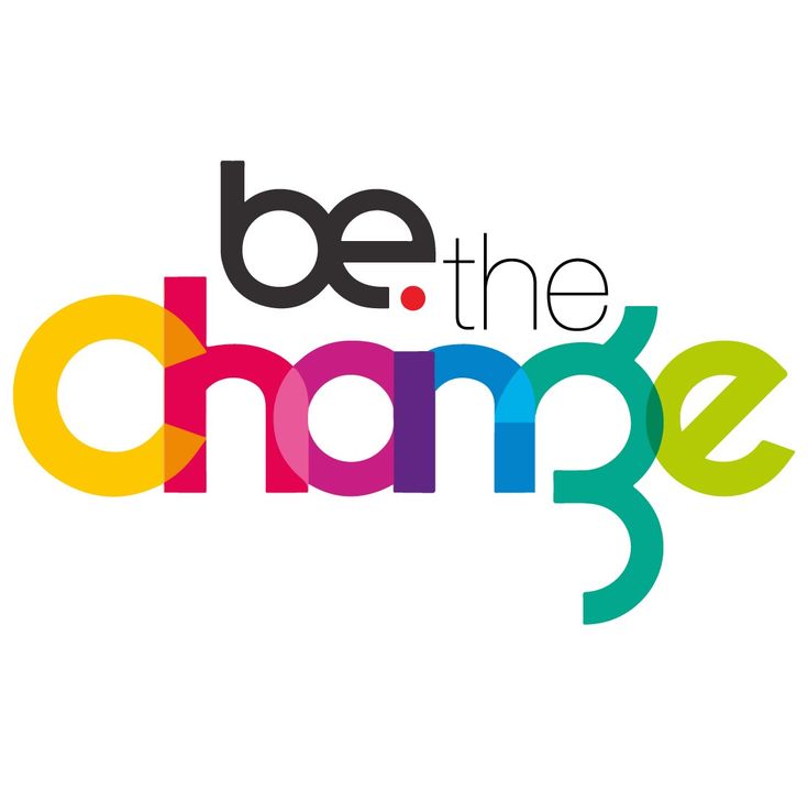 Be The Change Cotton Classic Crew T-Shirt