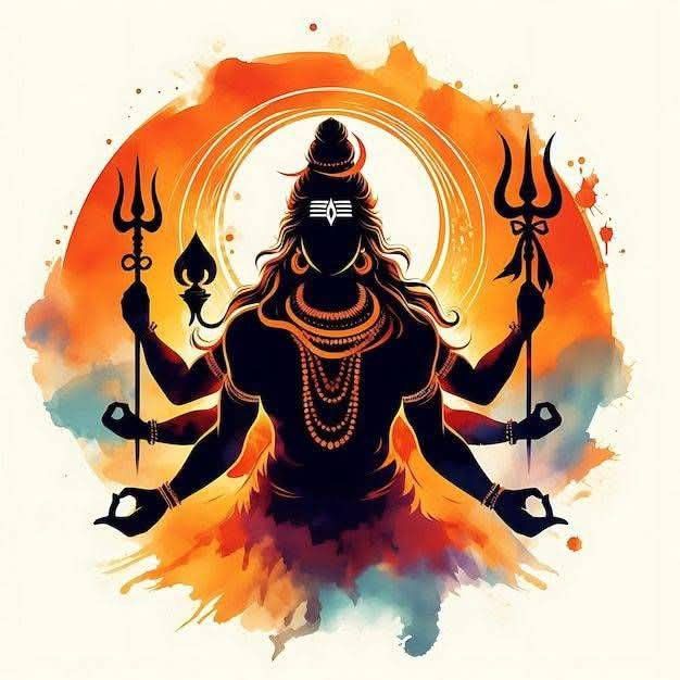 Lord Shiva White Cotton T-Shirt for Men &amp; Women | 100% Cotton 180 GSM | Unisex Regular Fit | Spiritual Graphic Printed Crew Neck Tee